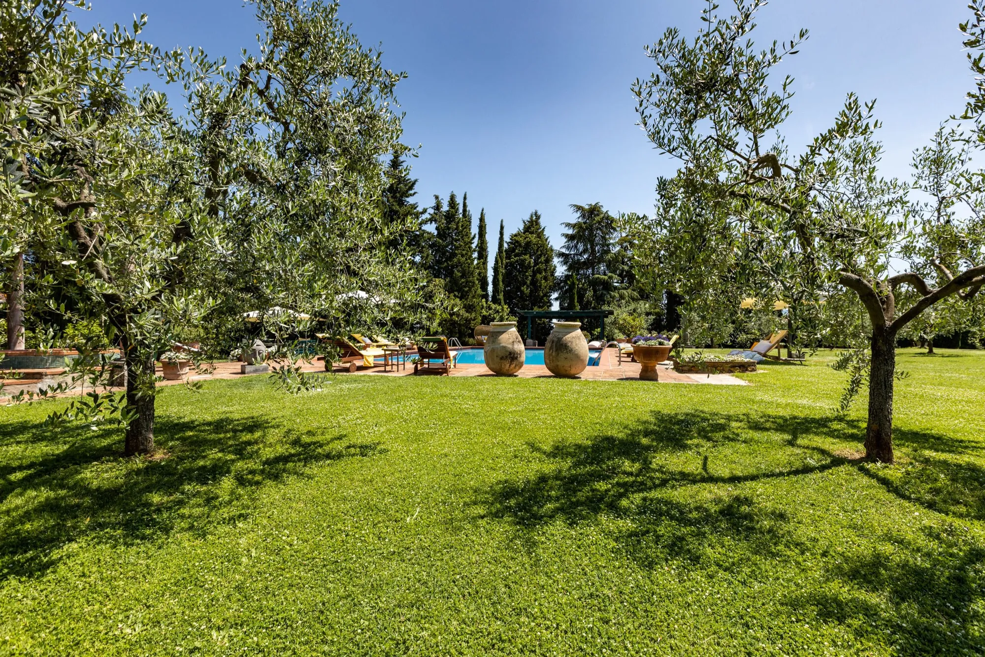The park at Podere La Specola