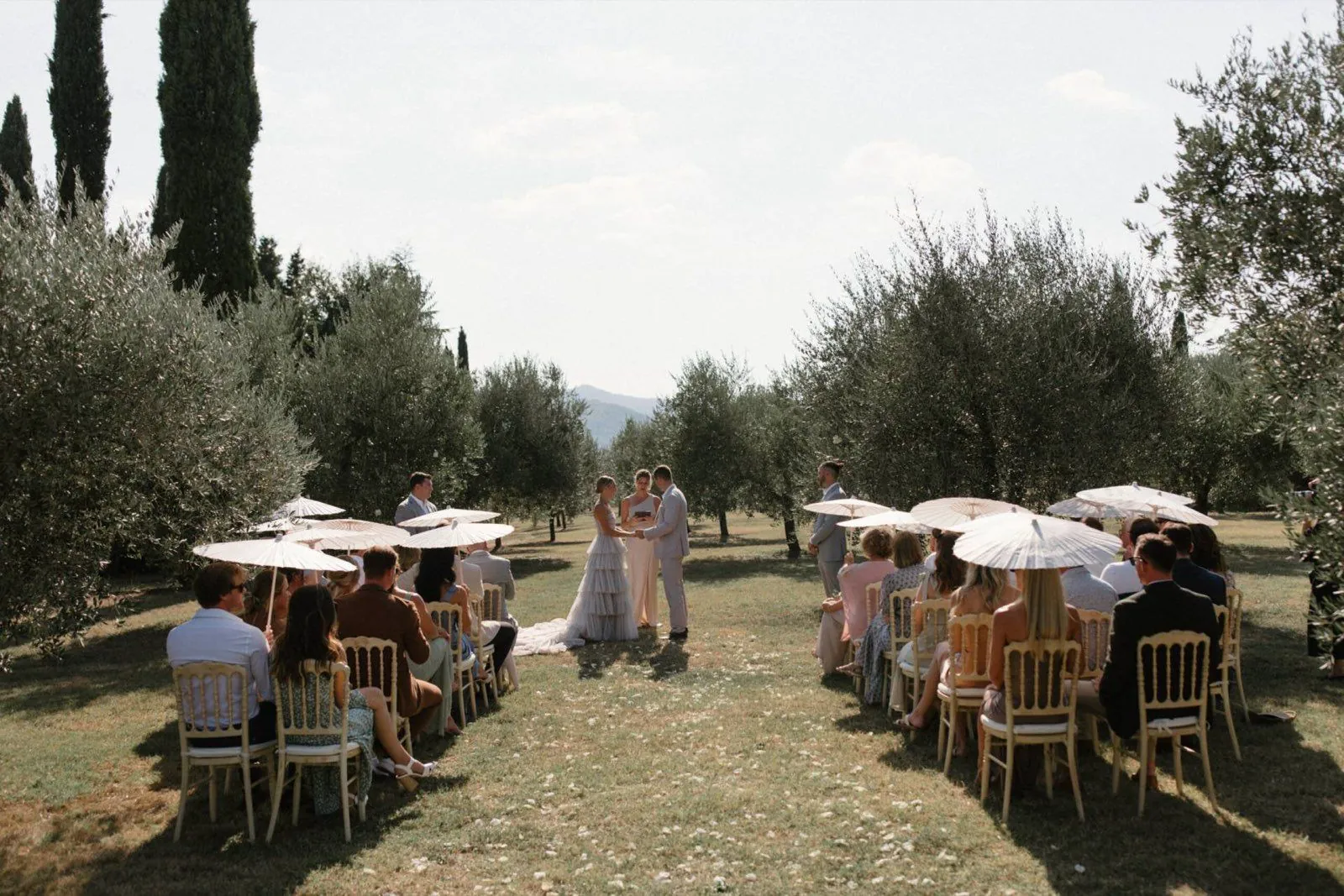 Wedding celebration at Podere La Specola
